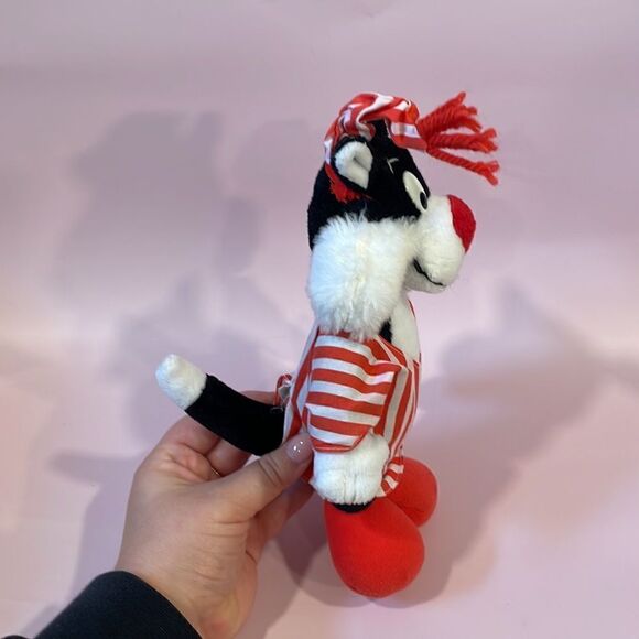 VINTAGE 1992 WARNER BROTHERS LOONEY TUNES 10 INCH SYLVESTER PLUSH Good Used Con… - Picture 3 of 8